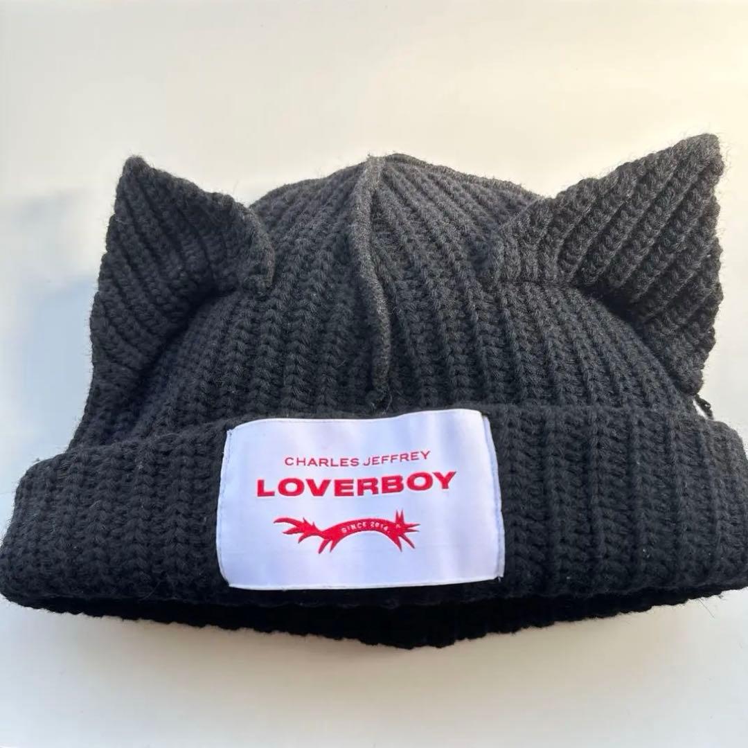 LOVERBOY ネコ耳ニット帽　正規品　フォーアイド購入