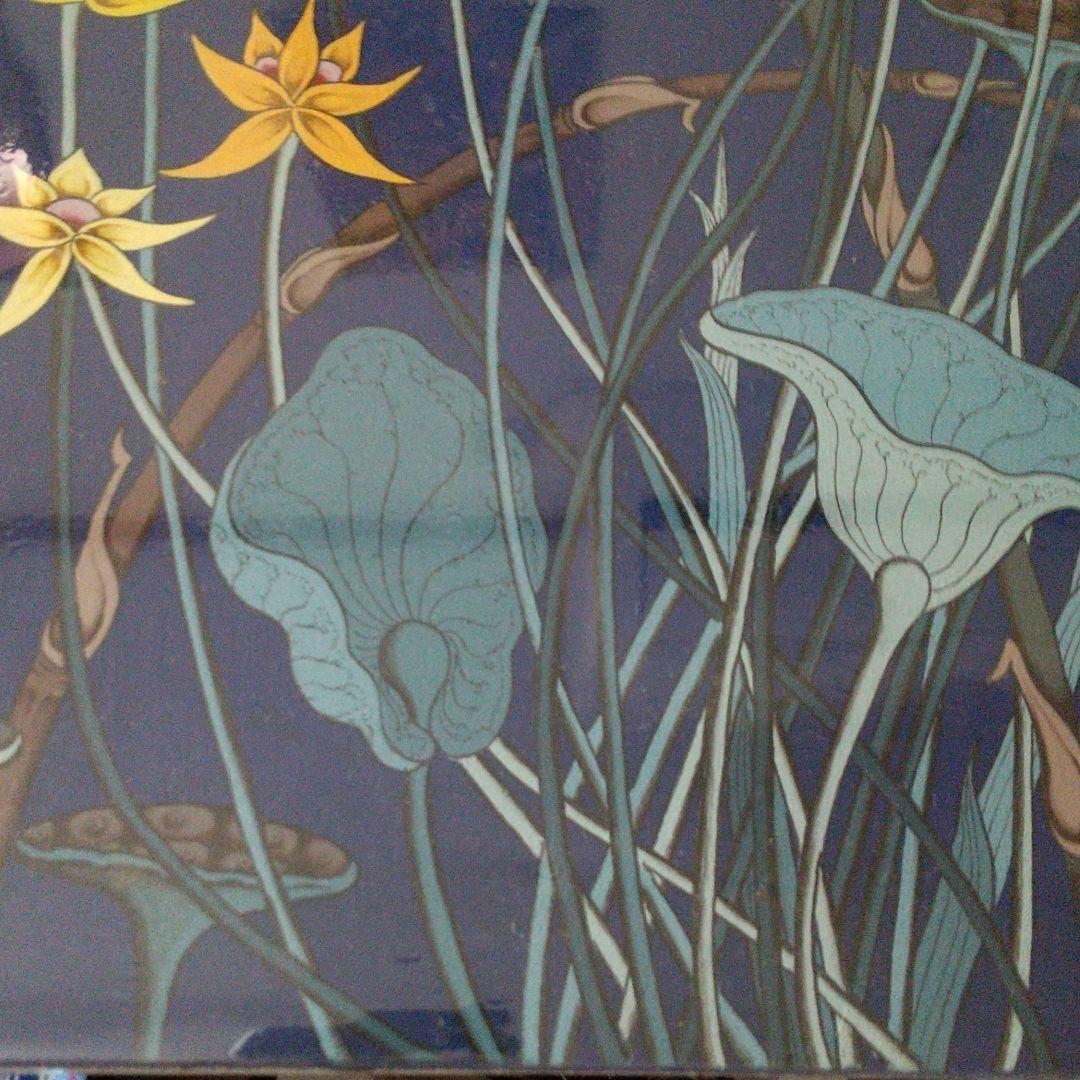 お値下げ！【ボタニカルアート】バリの人気画家【ワヤン・ガマ氏】バリ絵画