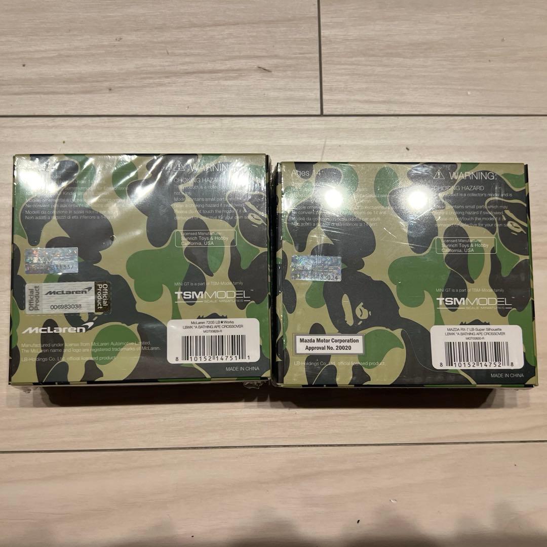 MINIGT BAPE × LIBERTYWALK 2台セット