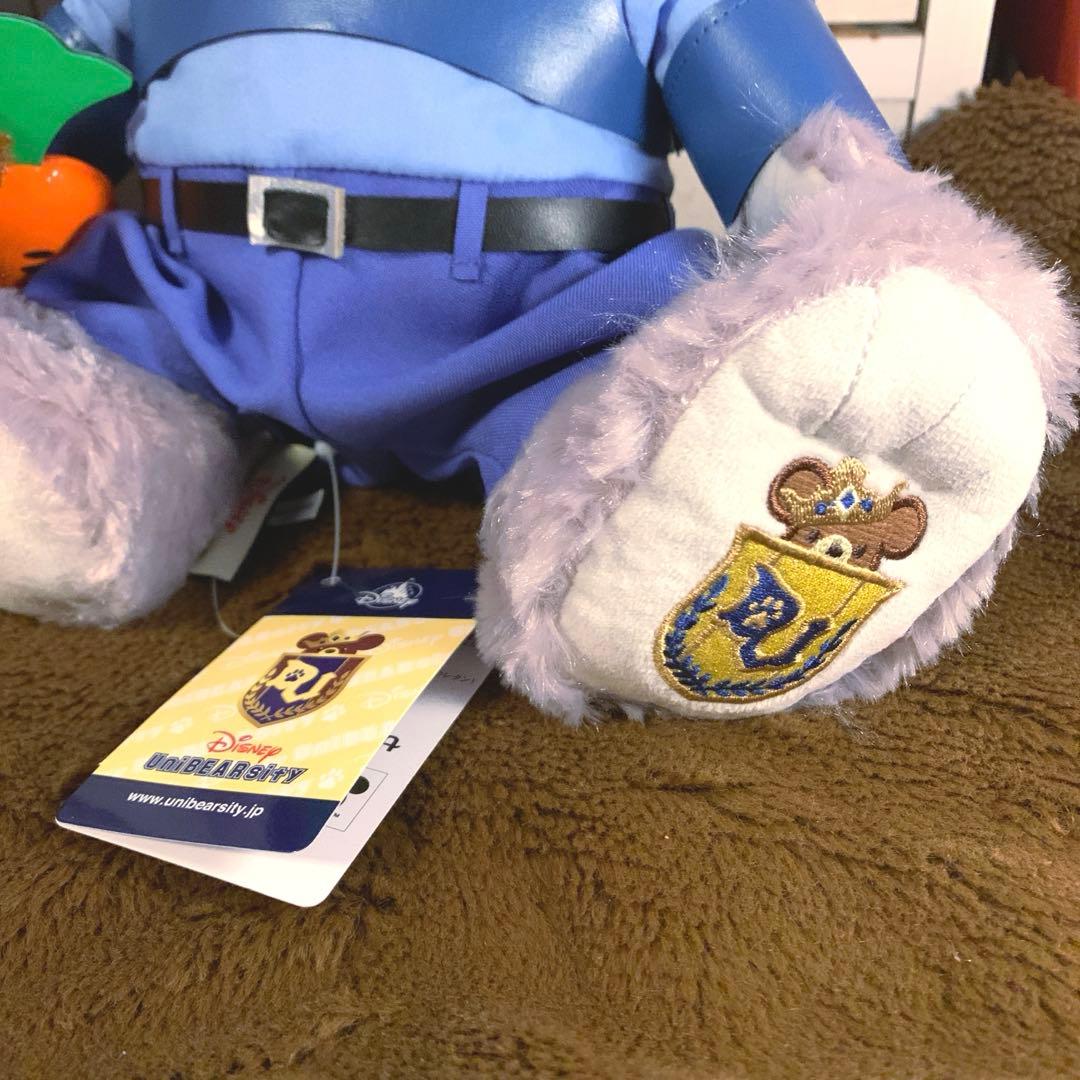 ディズニーストア　ユニベアシティ　ズートピア　ニック　ジュディ　ぬいぐるみ
