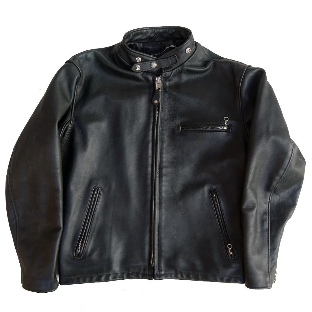 米国製美品上質　Schott ショット 641 42 XL シングルライダース