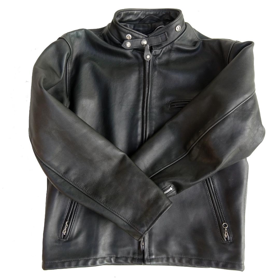 米国製美品上質　Schott ショット 641 42 XL シングルライダース