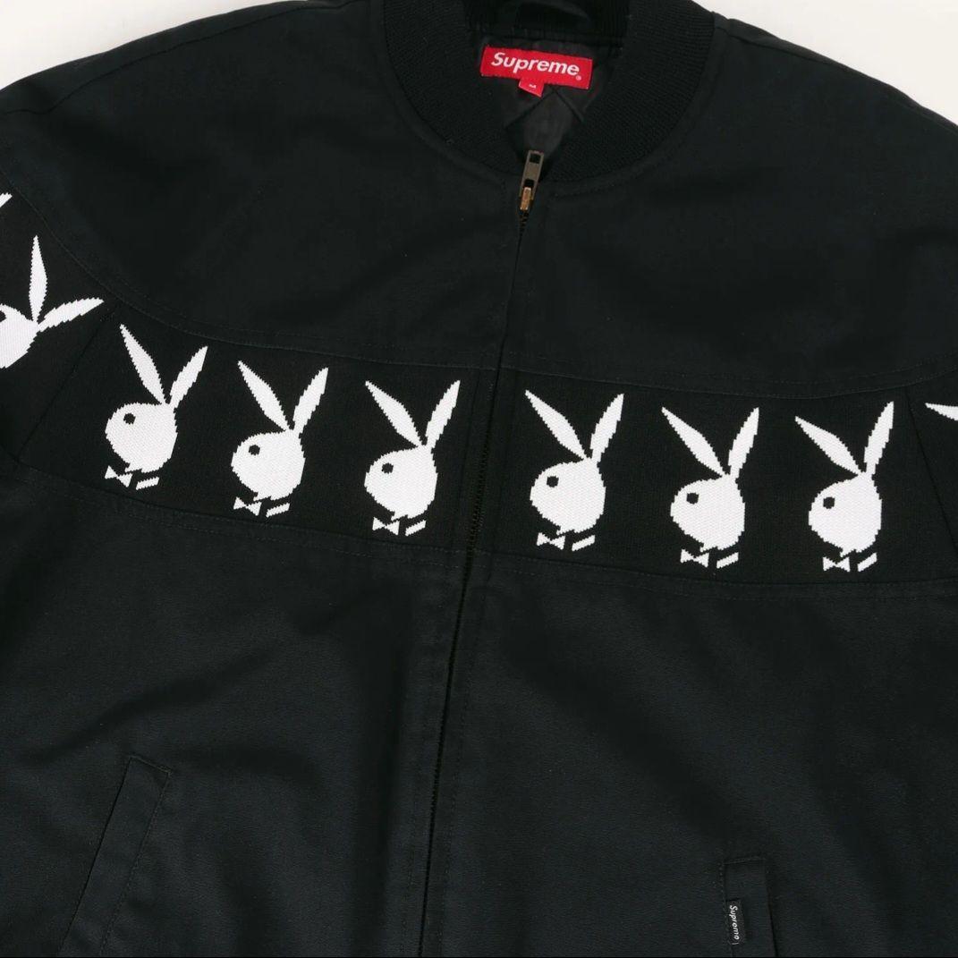 ★専用Supreme Playboy Crew Jacket黒ブラック★