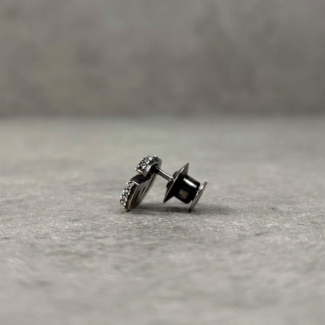 極美品！GUCCI グッチ　クリスタル ダブルG ブローチ