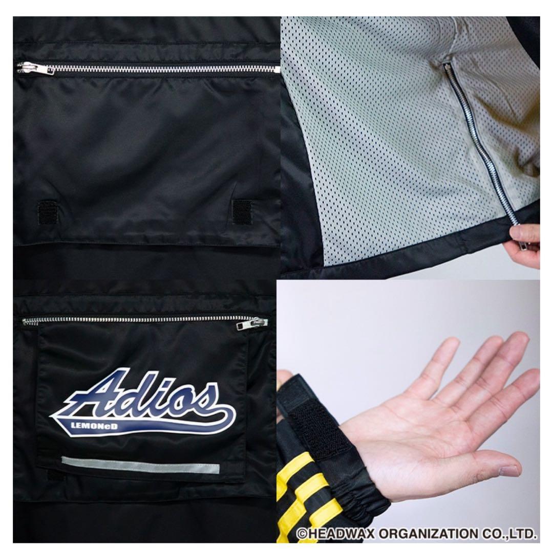 hide LEMONed 60th 限定　ラインパーカー　ブラック　サイズ4