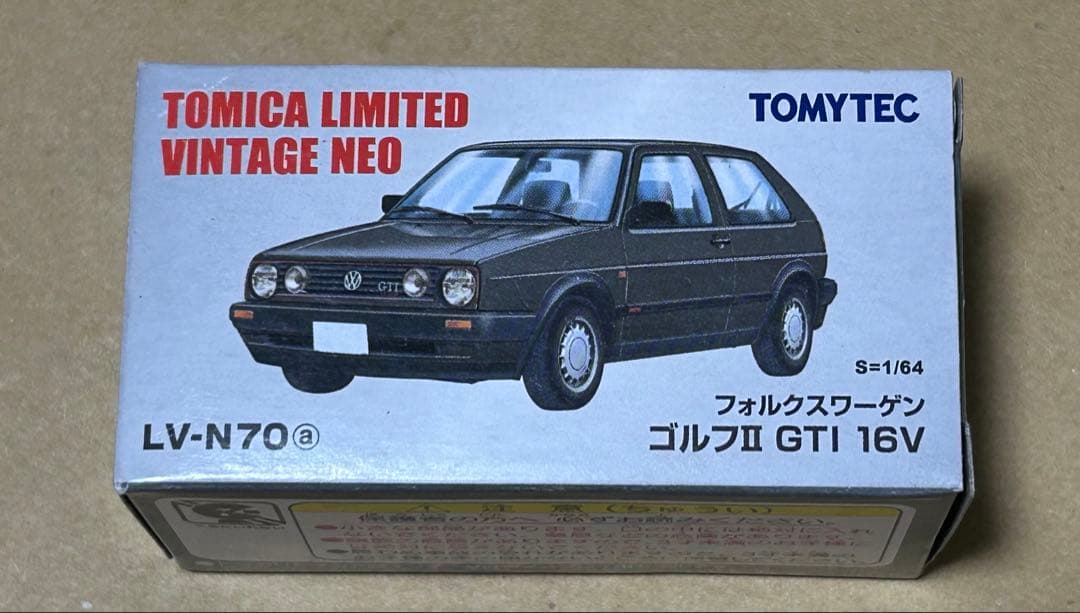 トミカリミテッドヴィンテージネオ フォルクスワーゲン ゴルフⅡ ブラック