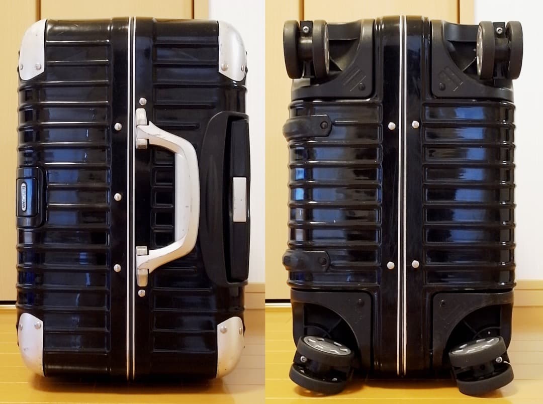 ◇RIMOWA/リモワ リンボ 中サイズ60L ブラック◇メンテ・クリーニング済