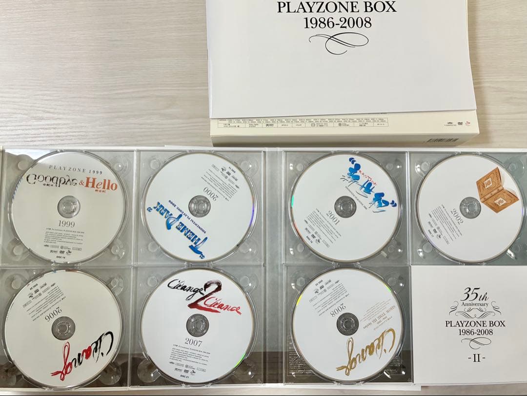 少年隊 PLAYZONE DVD BOX 1986-2008 35周年記念