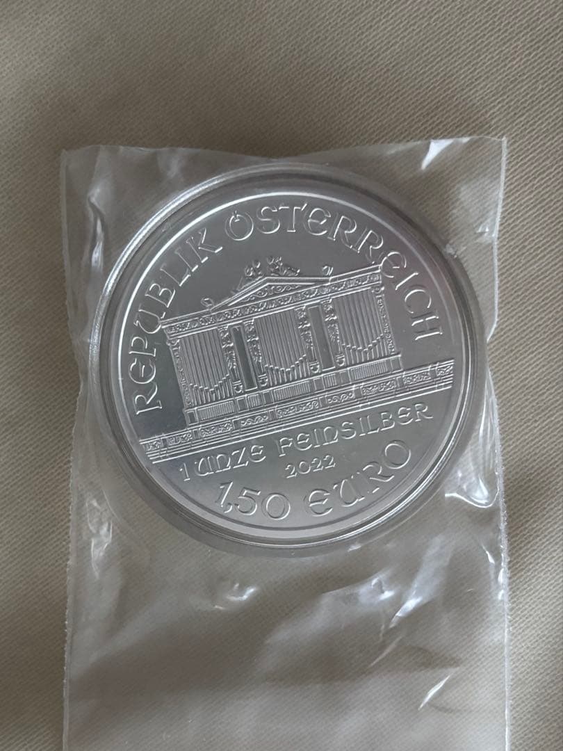 オーストリア 2022年 ウィーン 1,50ユーロ銀貨（1オンス） [1枚]
