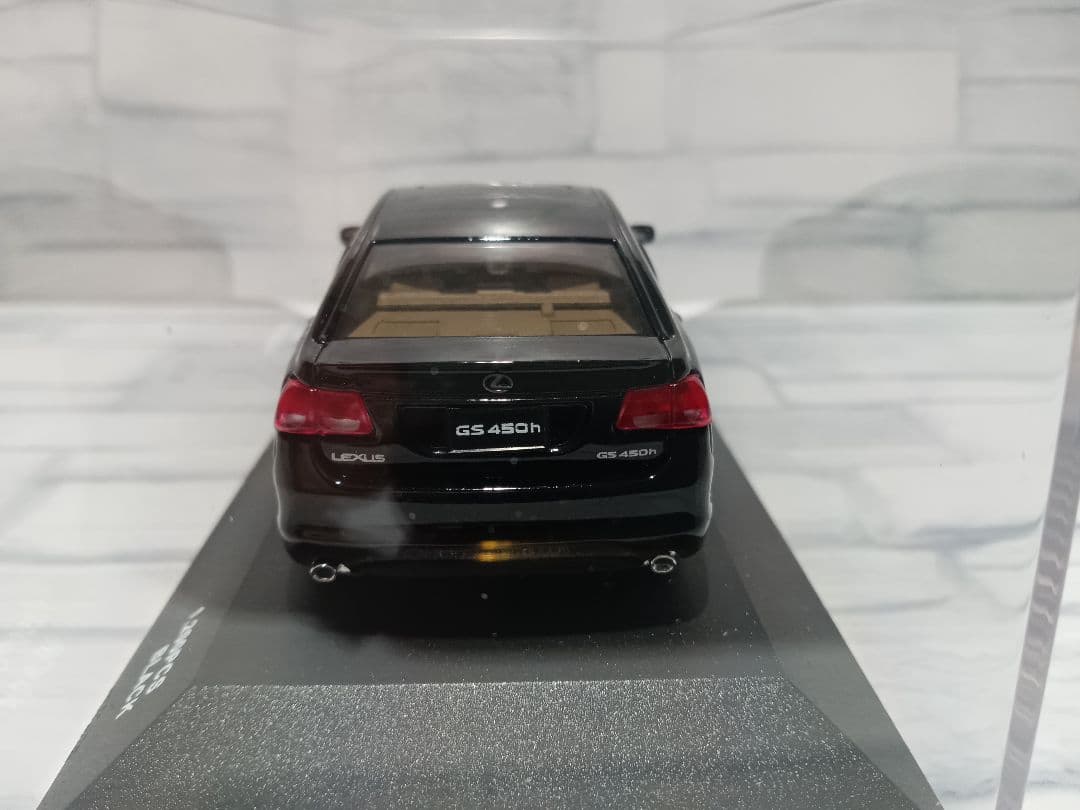 1/43 京商　レクサス　GS450H　ミニカー　ブラック