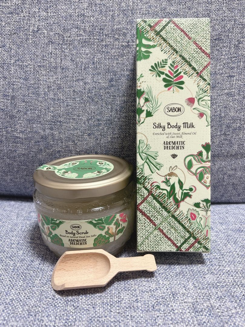 SABON ボディスクラブ＆ボディミルクセット