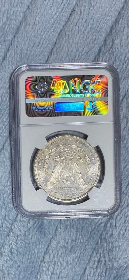 1881 S $1 銀貨 MS 63