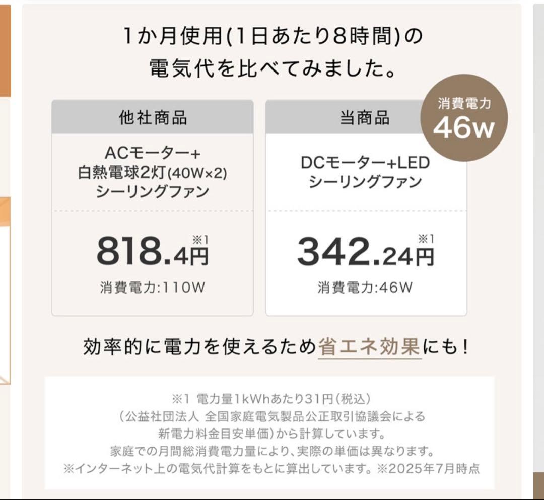 【新品未使用】LOWYA シーリングファンライト