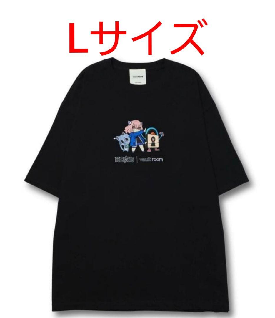 【新品】Lサイズ VR × nqrse × HAPPY TEE / BLACK