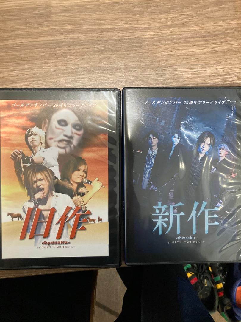 ゴールデンボンバー 20周年アリーナライブ 新作　旧作　DVD