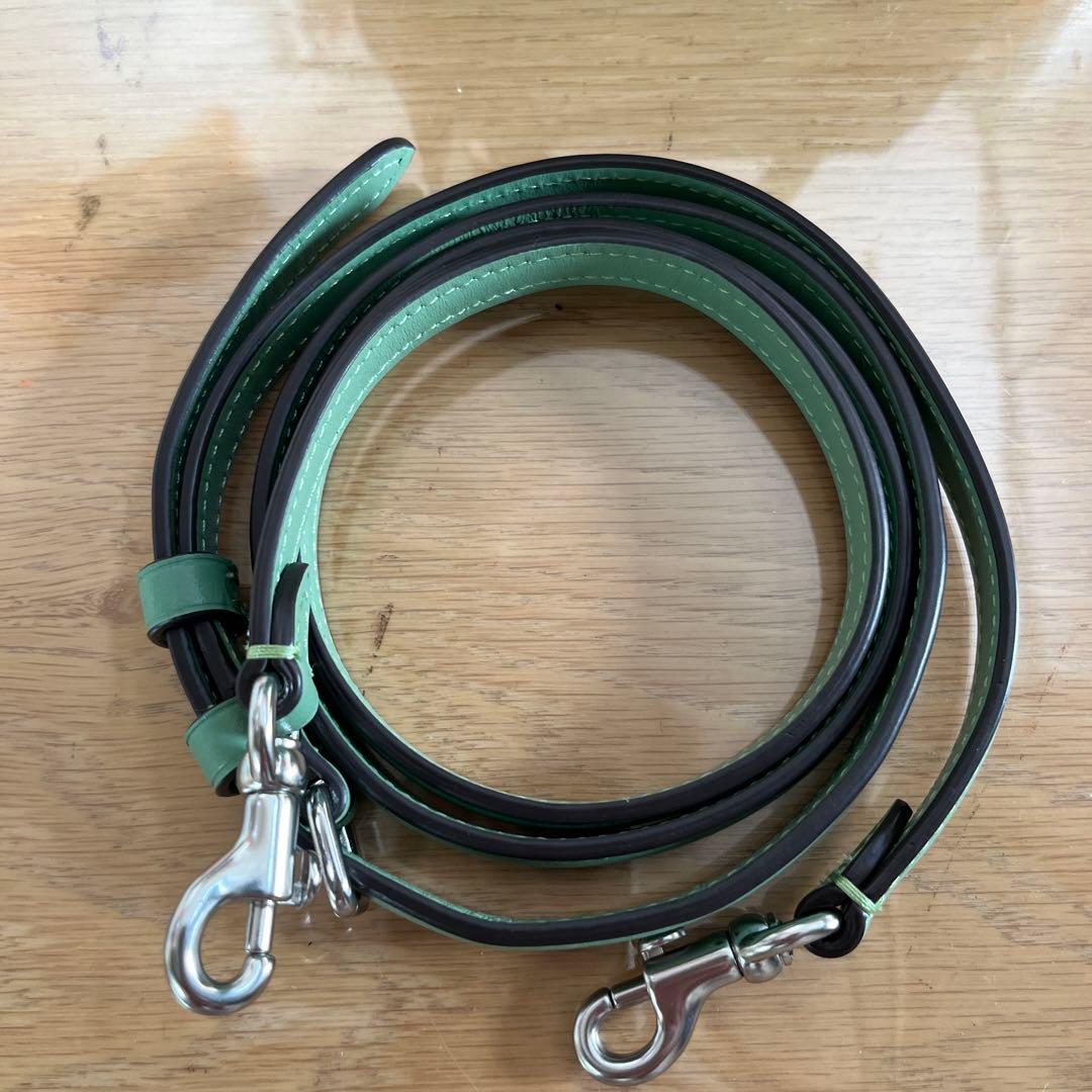 COACH ミントグリーン ショルダーバッグ