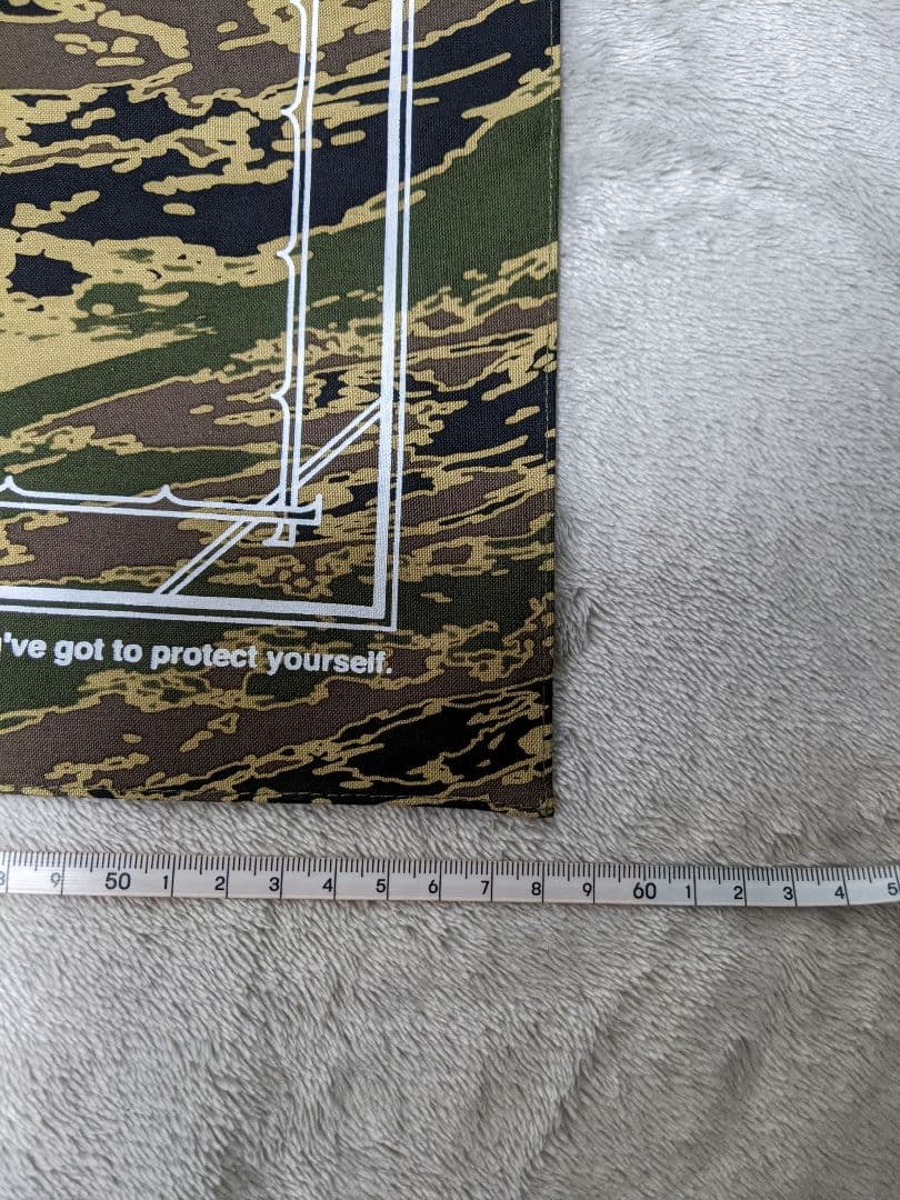 バックチャンネル　ゴーストライオンカモ　バンダナ　新品袋付きnitraidthc