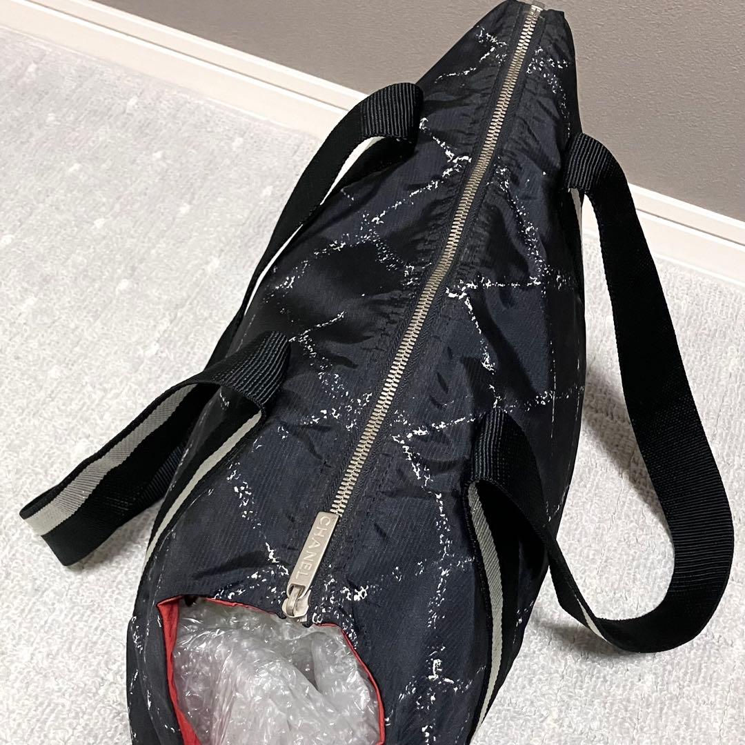 極美品！シャネル［旧トラベルライン］ペット　ショルダーバッグ　犬　ギャランティ