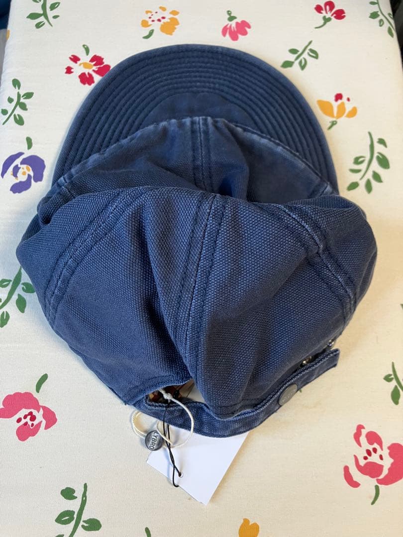 ナイジェルケーボン メカニックキャップ ネイビー フリーサイズ 未使用品