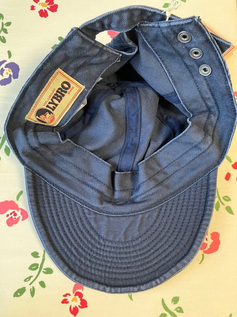 ナイジェルケーボン メカニックキャップ ネイビー フリーサイズ 未使用品