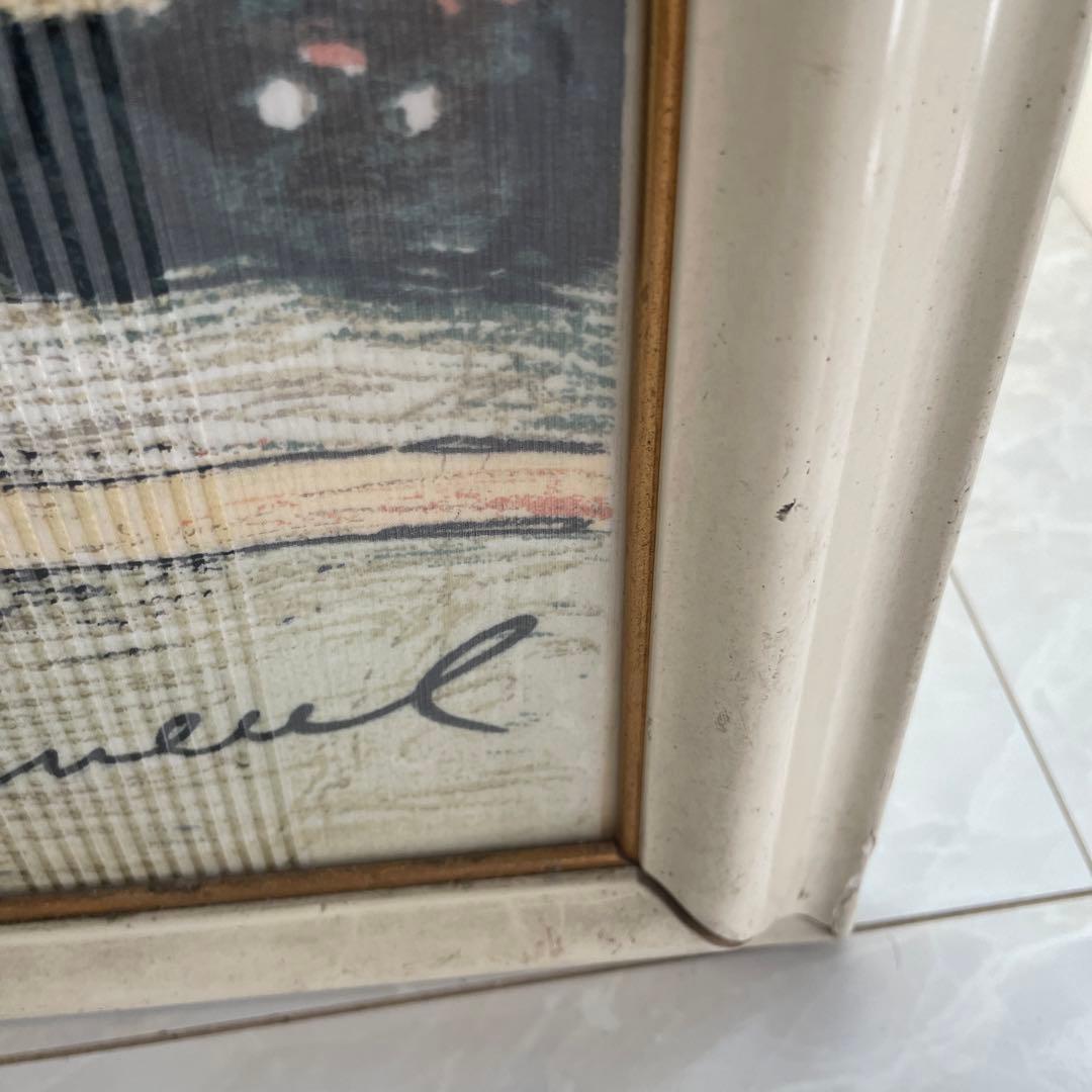 カシニョール　スカーフ　アンティーク　貴重 有名画家