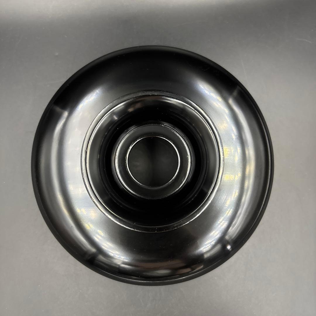 天目茶碗&黒漆天目台のセット　茶道具