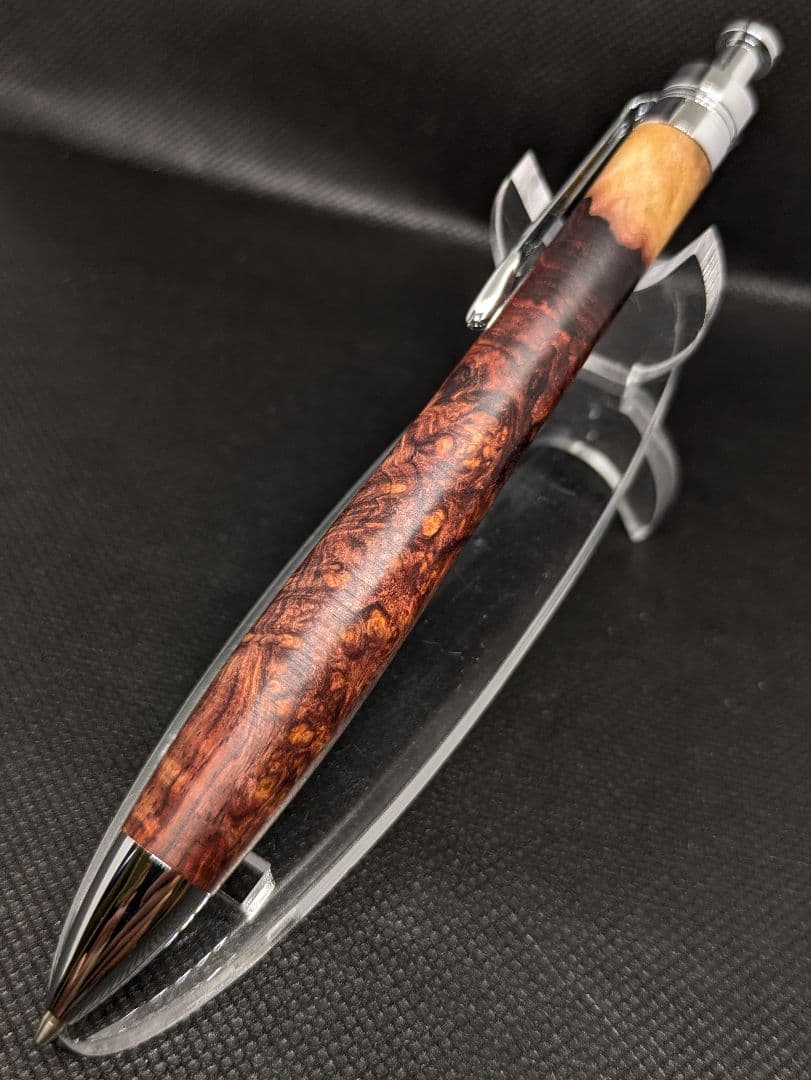 極上杢 ホンジュラスローズウッド瘤 紅白 三神シャープ1100 おまけ付き