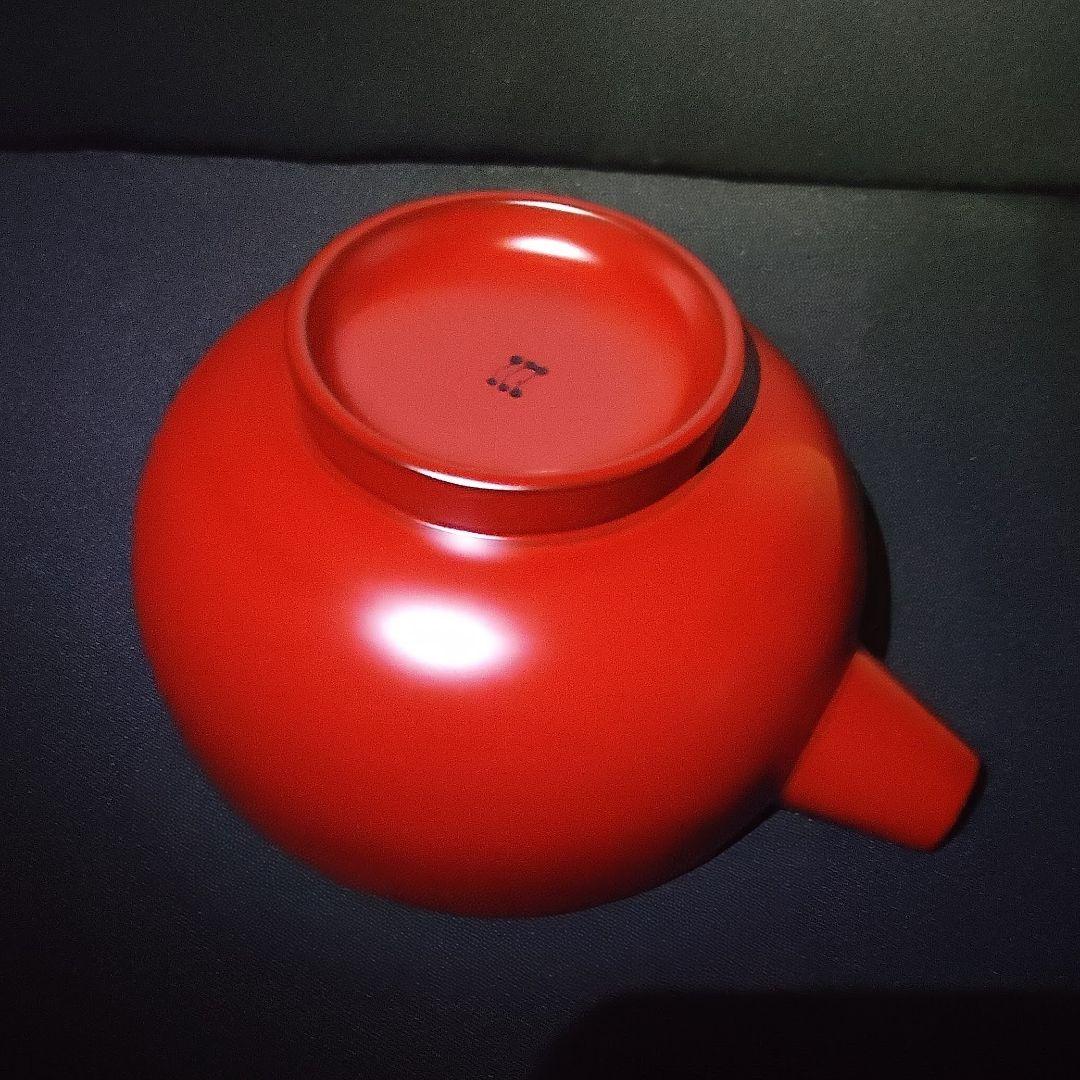 輪島塗 角偉三郎 朱塗 片口 六つ星 紙箱 共布 栞 人間国宝 名工 価格相談応