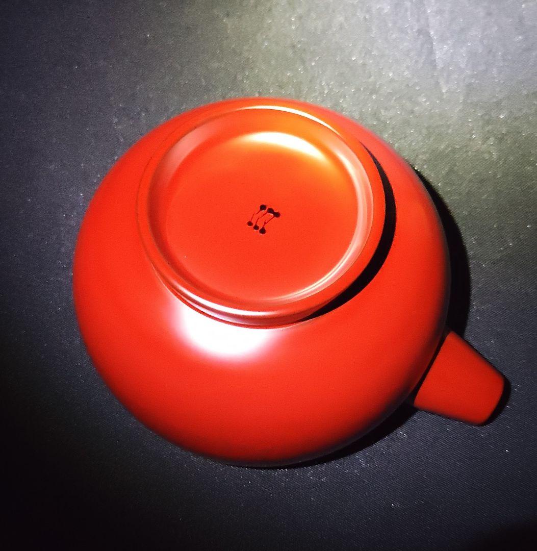 輪島塗 角偉三郎 朱塗 片口 六つ星 紙箱 共布 栞 人間国宝 名工 価格相談応