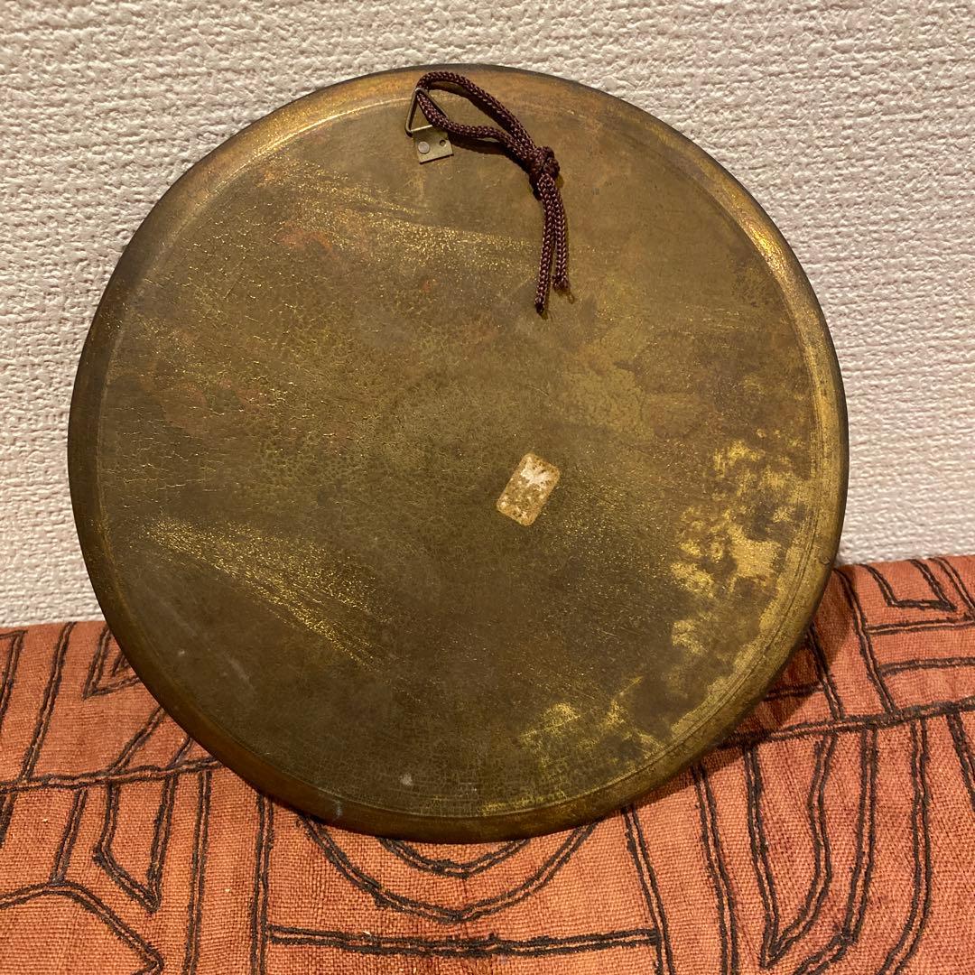 12星座天文 銅板壁掛け ミステリアス 古道具 ビンテージ　アンティーク