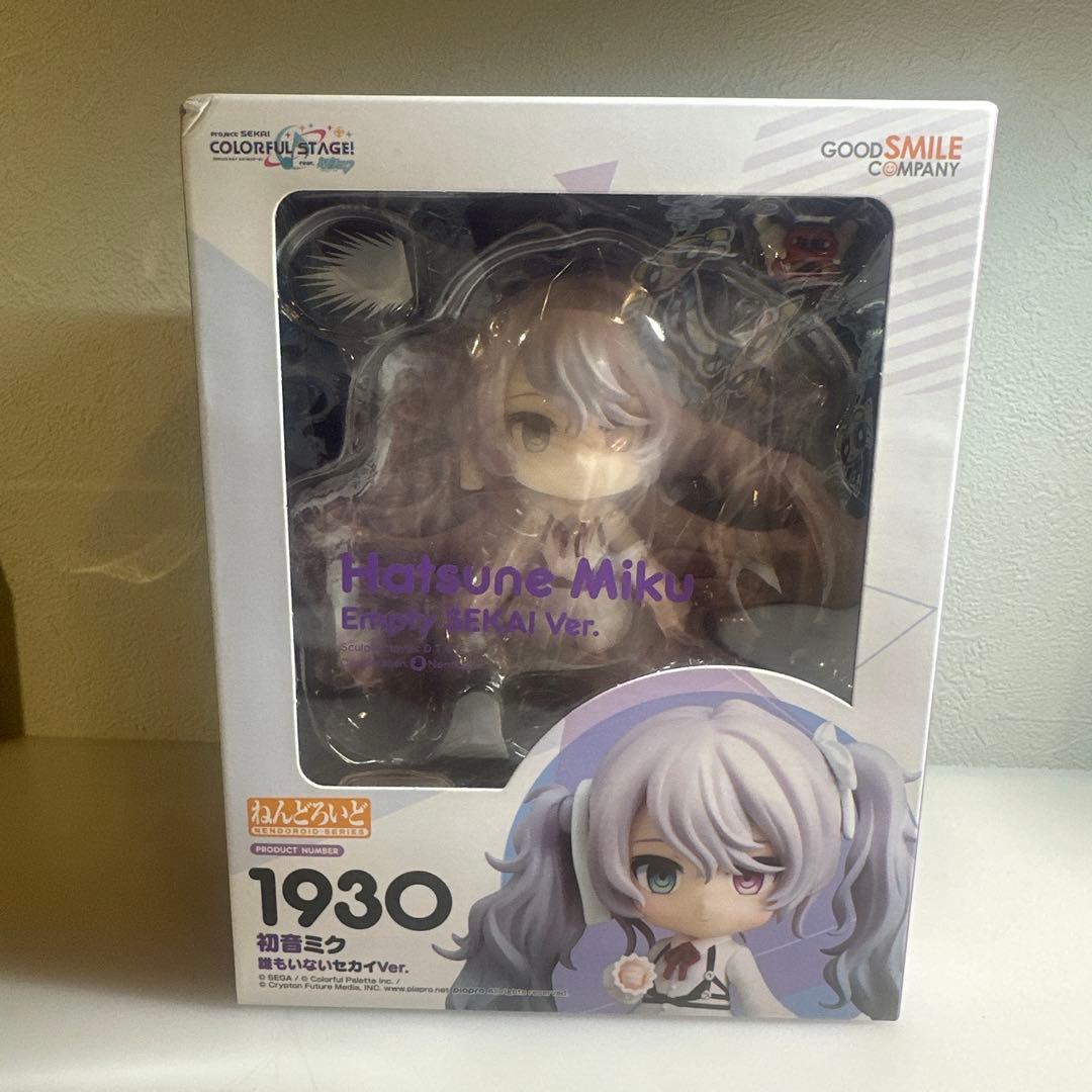 誰もいないセカイ初音ミク　プロセカ　ねんどろいど