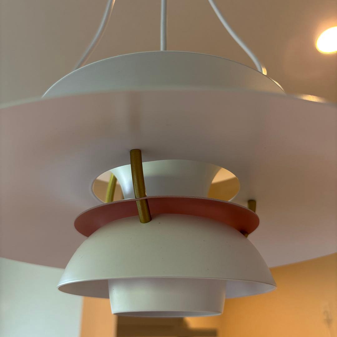 けみ美品⭐︎ルイスポールセンph5 リプロダクロ品　モダンホワイト