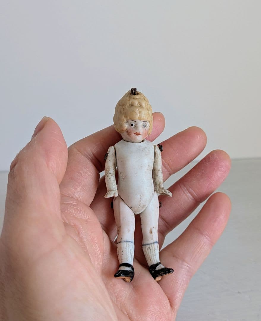 ミニョネット　アンティーク　ビスク　ドール　ドイツ