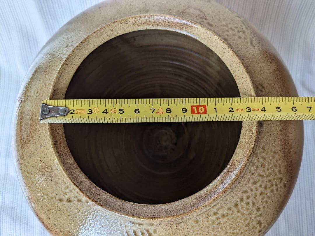 【再値下げ】日展作家、田辺陶豊の壺