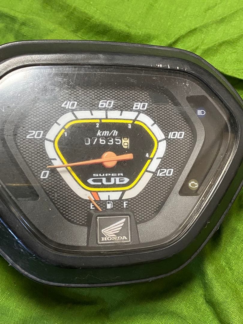 ホンダ　スーパーカブ110 JA10　スピードメーター郵政カブ