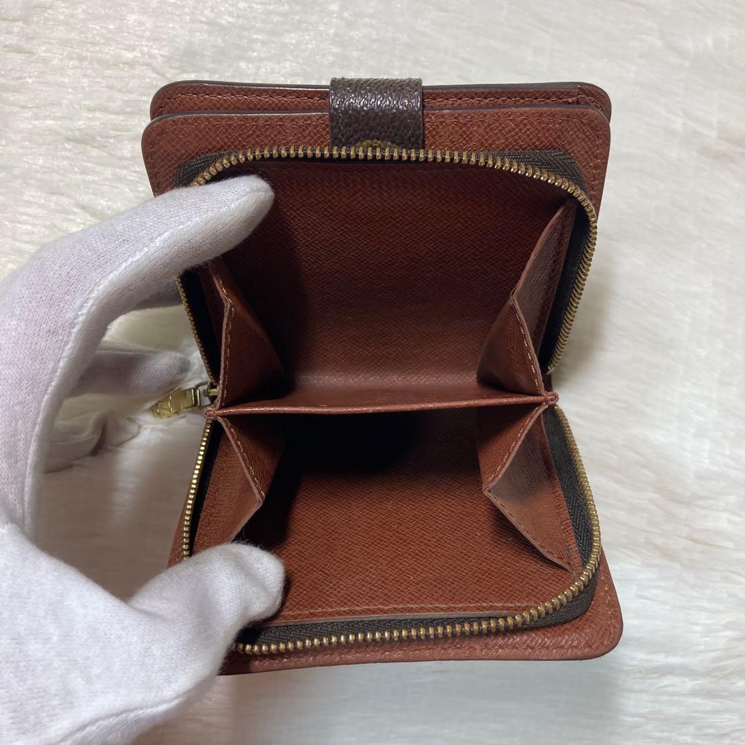 本日限定　美品　LOUIS VUITTON コンパクト　ミニ　二つ折り　折り財布