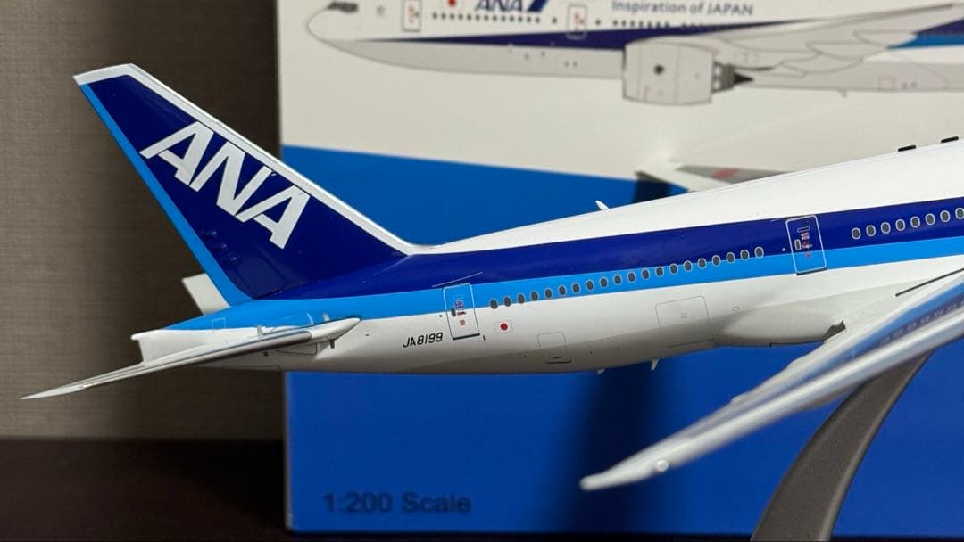 b*1様 レア B-Models ANA B777-200 JA8199 1/2
