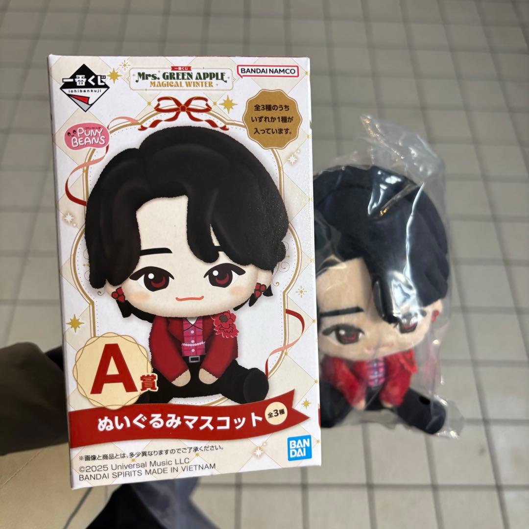 一番くじ　Mrs. GREEN APPLE A賞　大森元貴　ミセス
