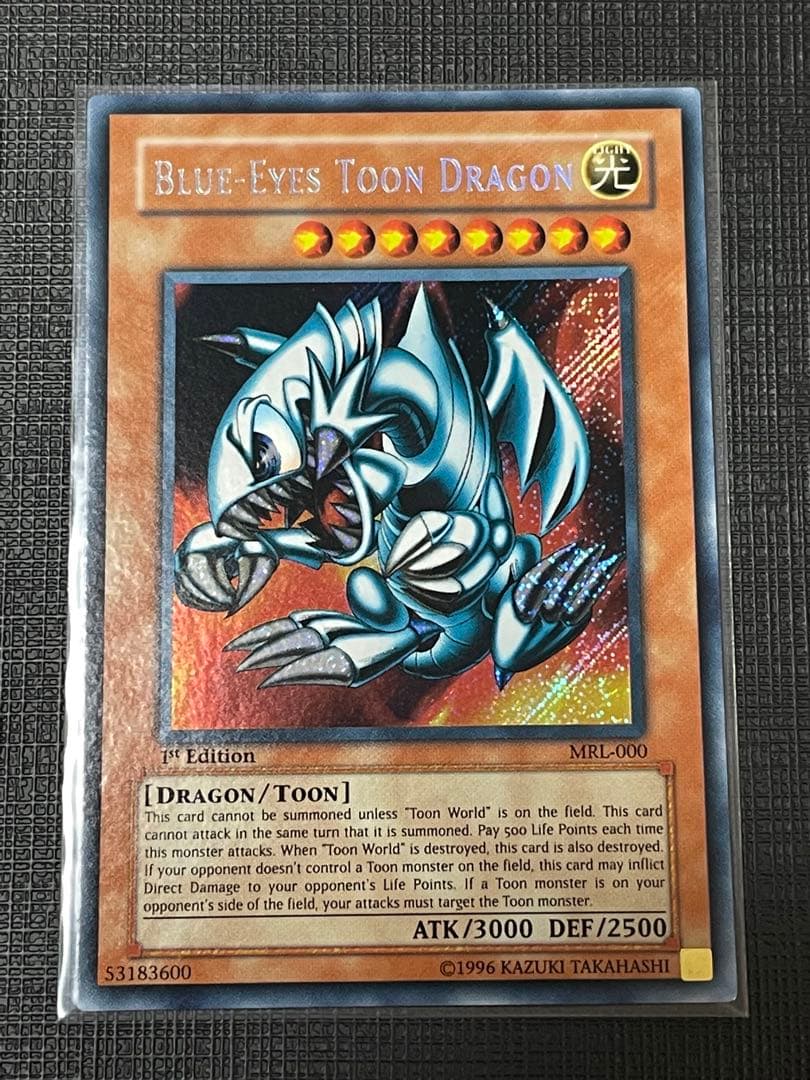 早い者勝ち‼️ブルーアイズ ・トゥーン・ドラゴン 英語版シク1st Edition