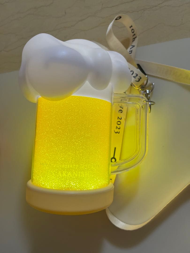 ［売り切りたいため値下げ！］赤西仁　ビールジョッキペンライト［電池付き］