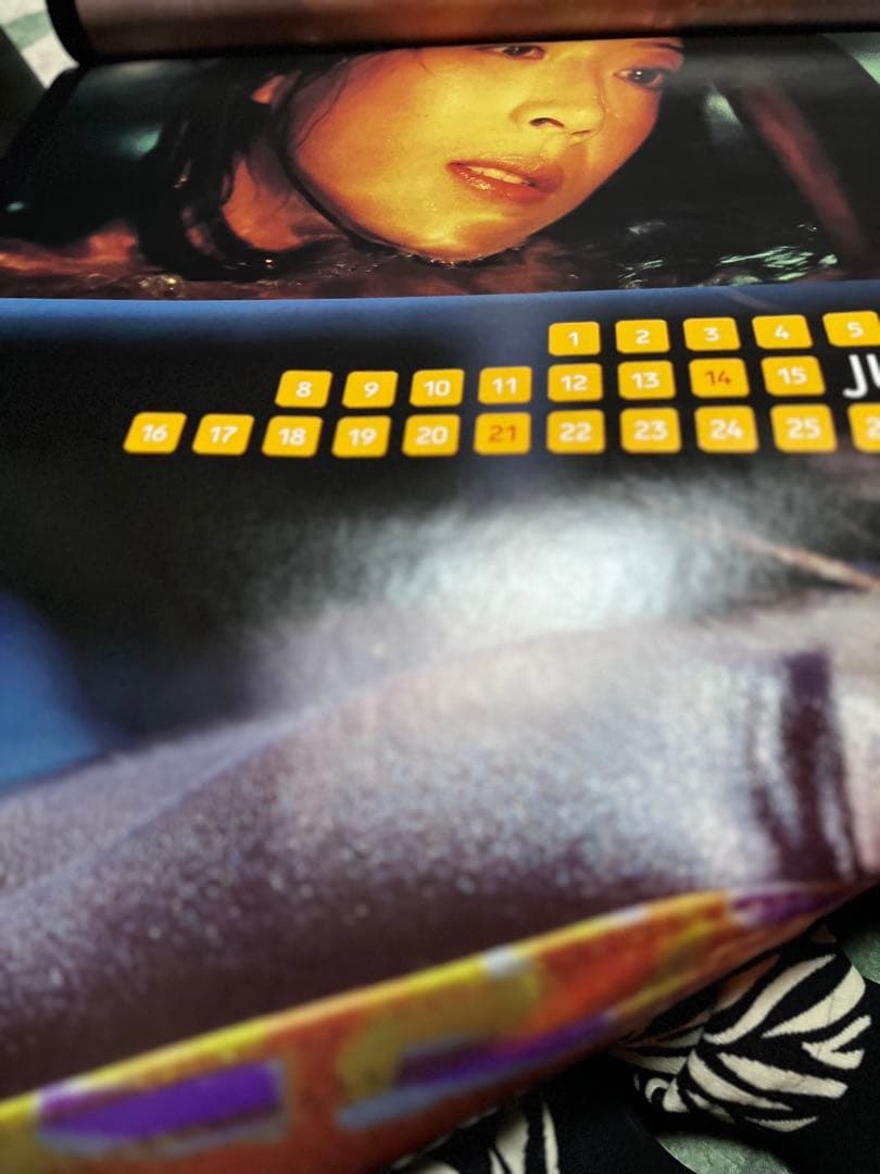 中森明菜1998年カレンダー