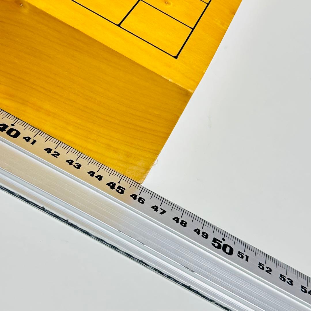 【高級天然木:ハギ3枚造り】卓上碁盤 2寸 本榧 天地柾目 ハギ盤 御碁盤 特撰