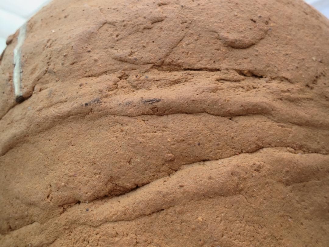 耳付　壺　松下松長作　木箱付き