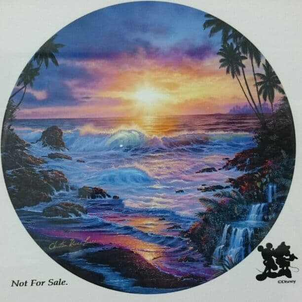 クリスチャンラッセン ミニ版画