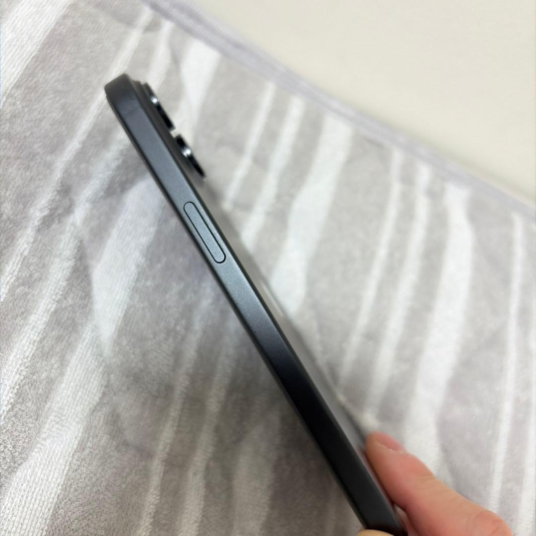 iPhone15 ブラック 128GB SIMフリー 保護フィルムセット