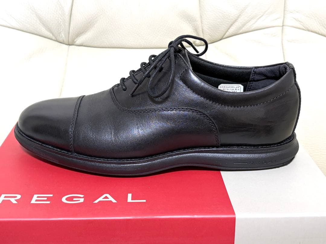 リーガルの革靴 ストレートチップ 24.5cm 黒 71WR