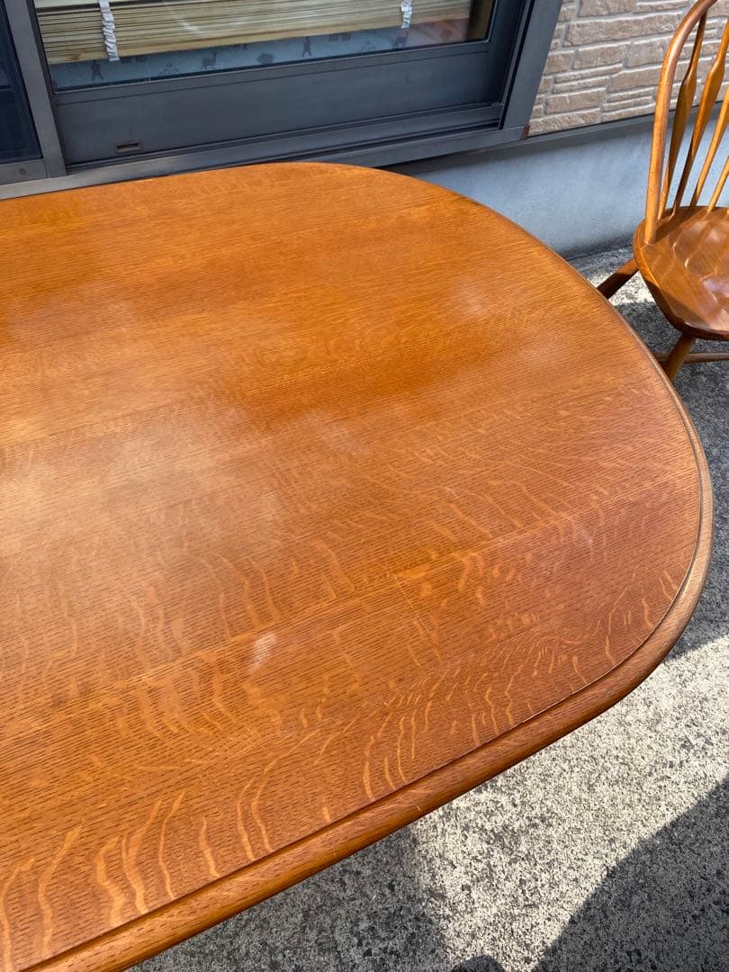 柏木工　KASHIWA　ダイニングテーブル　アンティーク