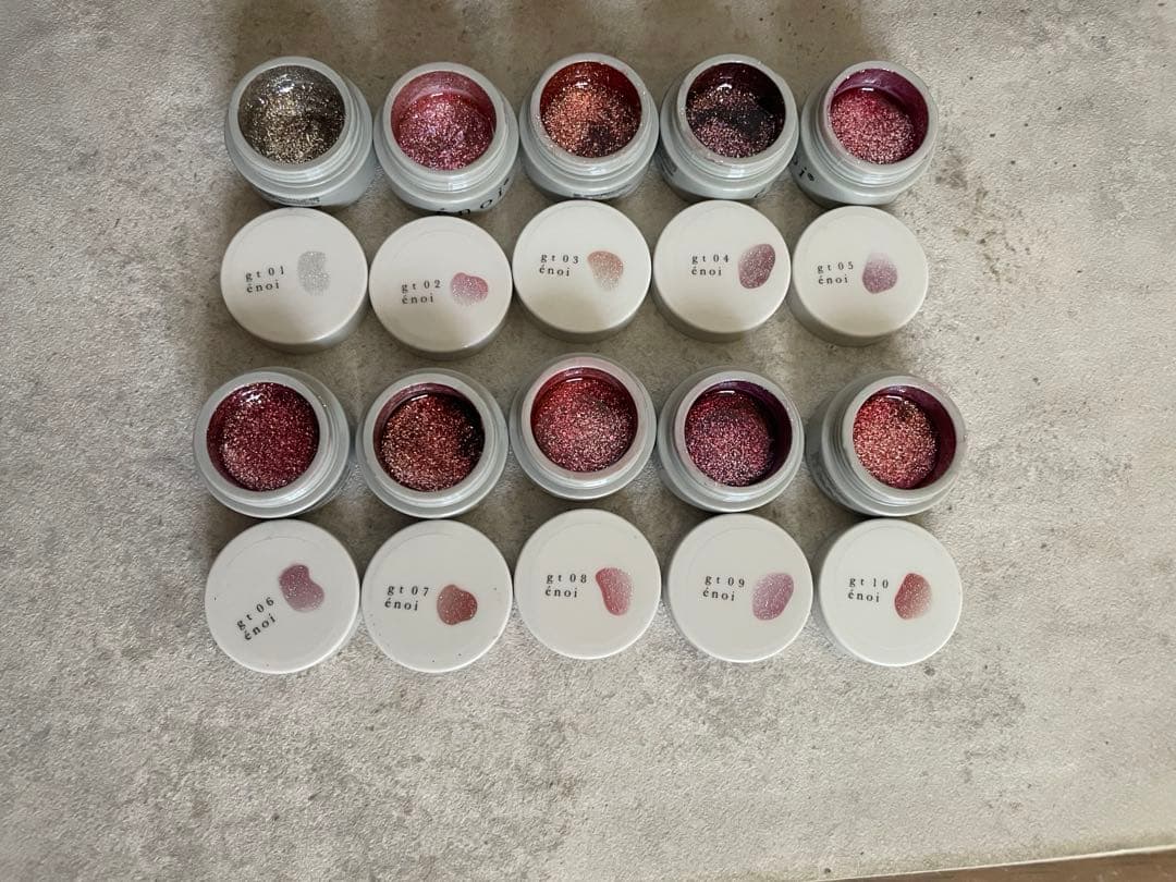 enoi GALITTER セット　gt01-gp10