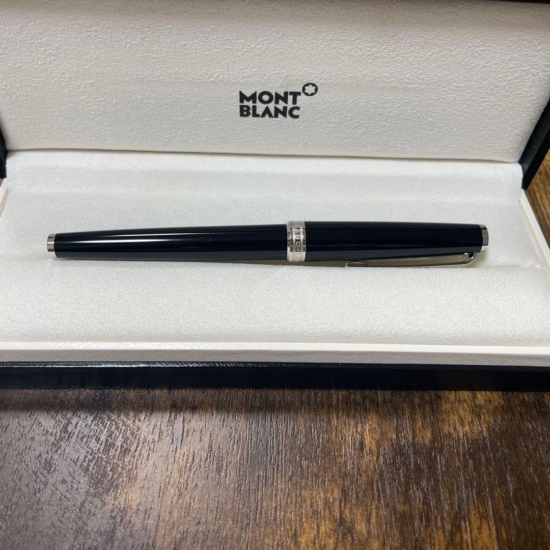 ☆即筆記可☆モンブラン PIX　ローラーボール　キャップ式　ブラック　ネーム有り