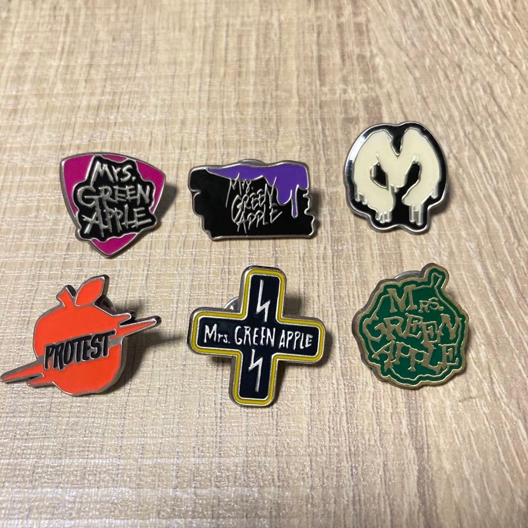 炭*素様 Mrs. GREEN APPLE ピンバッジ ミセスピンズ